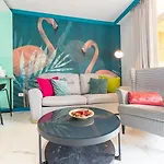 Chic 1br Ocean View With Ac And Pool In Playa Paraiso אדחה