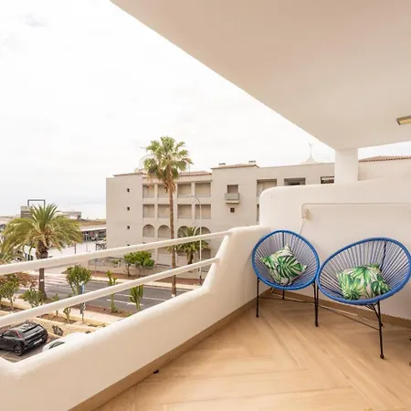 Modern 1br Ocean View With Ac And Pool In By Aqua Vista Tenerife Apartamento *