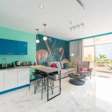 Chic 1br Ocean View With Ac And Pool In Playa Paraiso *